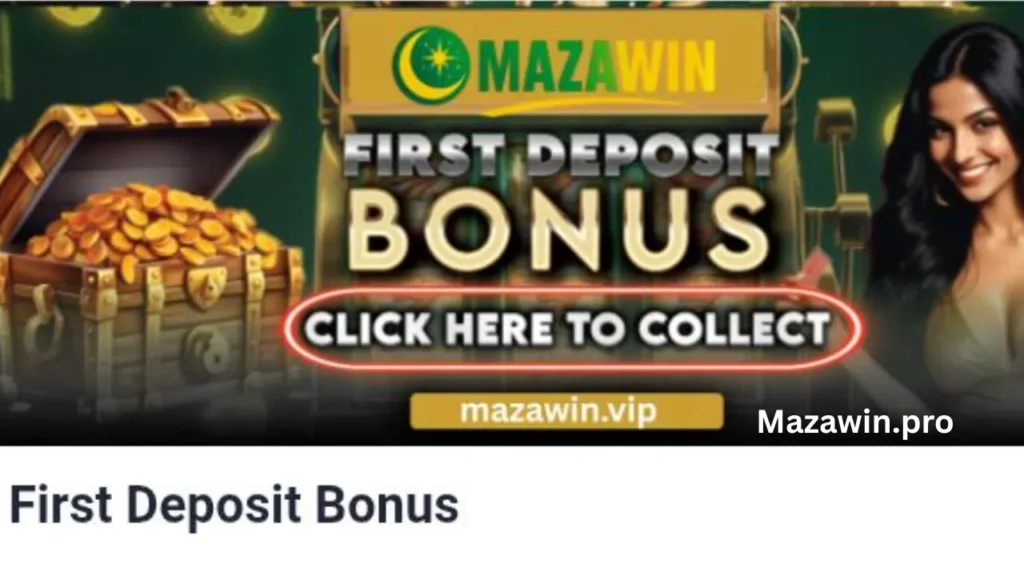 First Deposit Bonus For New User